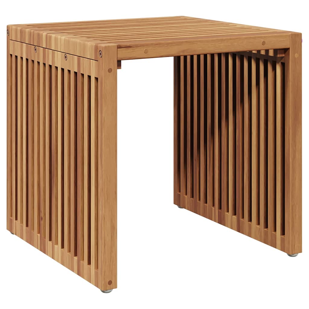 Maison Exclusive - Garten-beistelltisch Braun 45 X 45,5 X 45,5 Cm