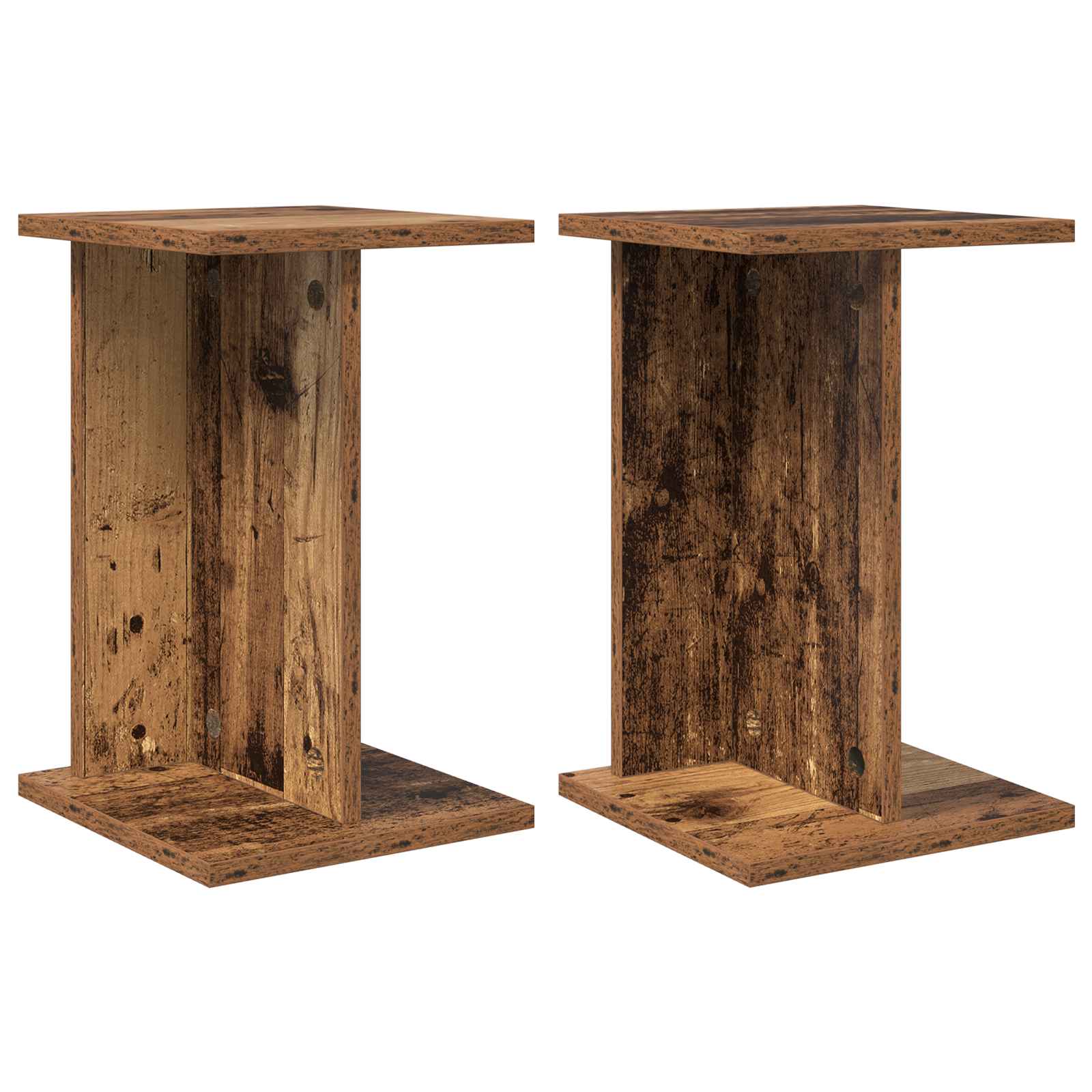 Maison Exclusive - Pflanzenständer 2 Stk. Altholz 25 X 25,5 X 40,