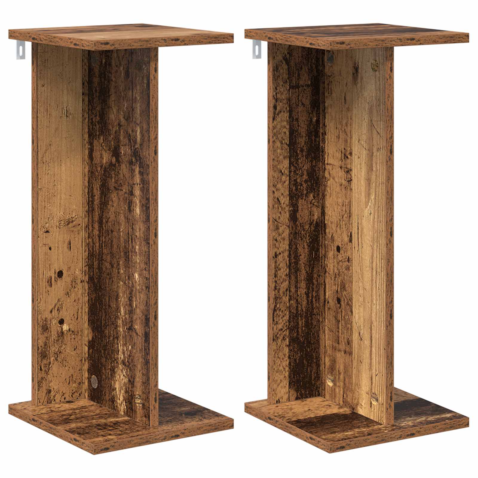 Maison Exclusive - Pflanzenständer 2 Stk. Altholz 25 X 25,5 X 60,