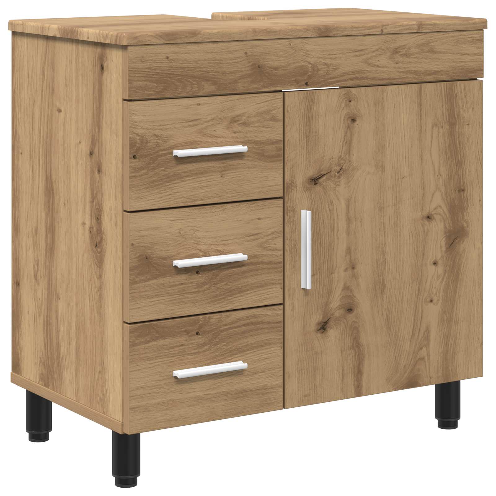 Maison Exclusive - Waschtisch Artisan-eiche 60 X 35 X 60 Cm Holzw