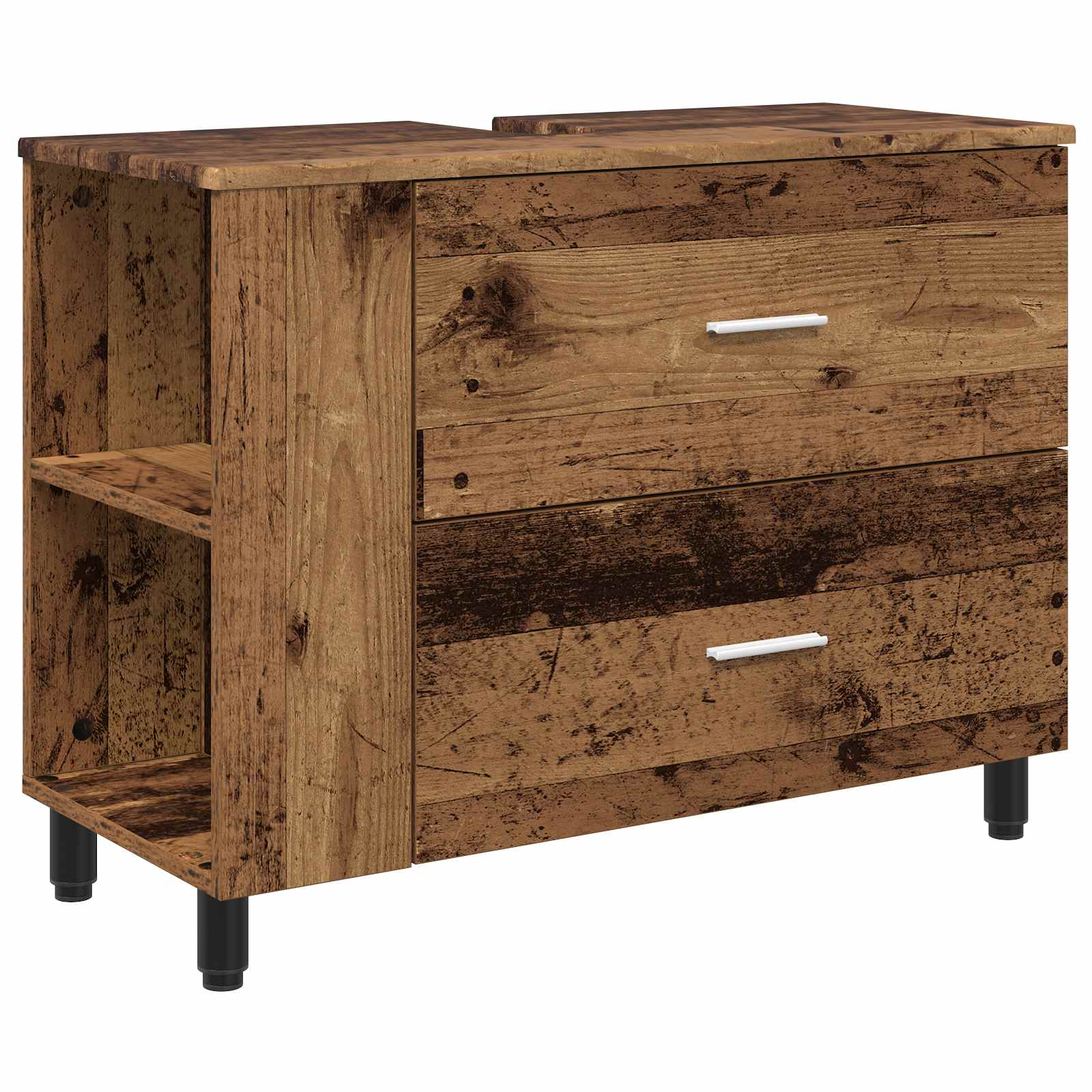 Maison Exclusive - Waschtisch Altholz 80 X 35 X 60 Cm Holzwerksto