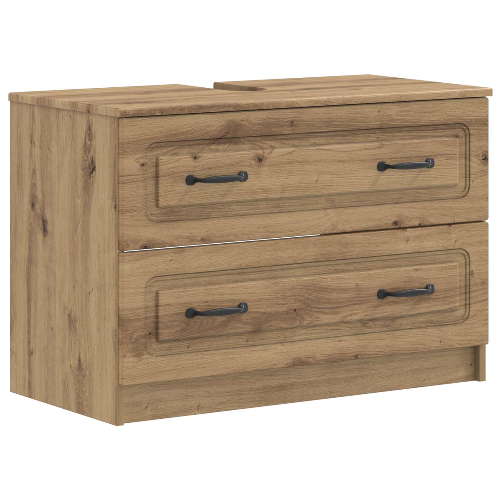 Maison Exclusive - Waschbeckenschrank Utrecht Artisan-eiche 82 X