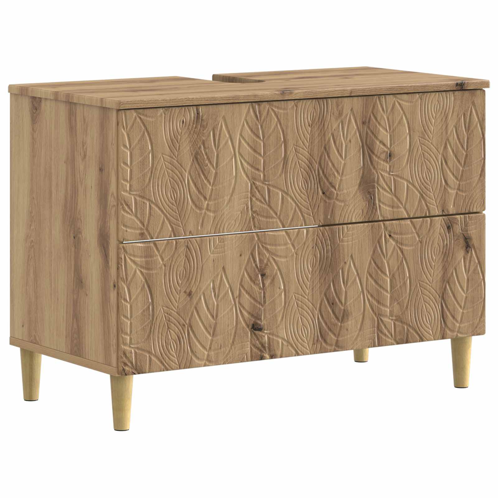 Maison Exclusive - Waschbeckenschrank Delft Artisan-eiche 82 X 41