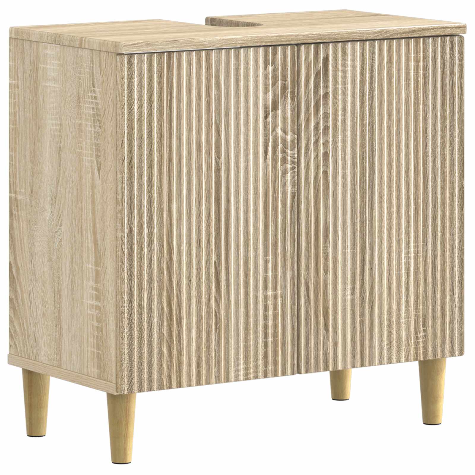 Maison Exclusive - Waschbeckenschrank Arnhem Sonoma-eiche 59,5 X