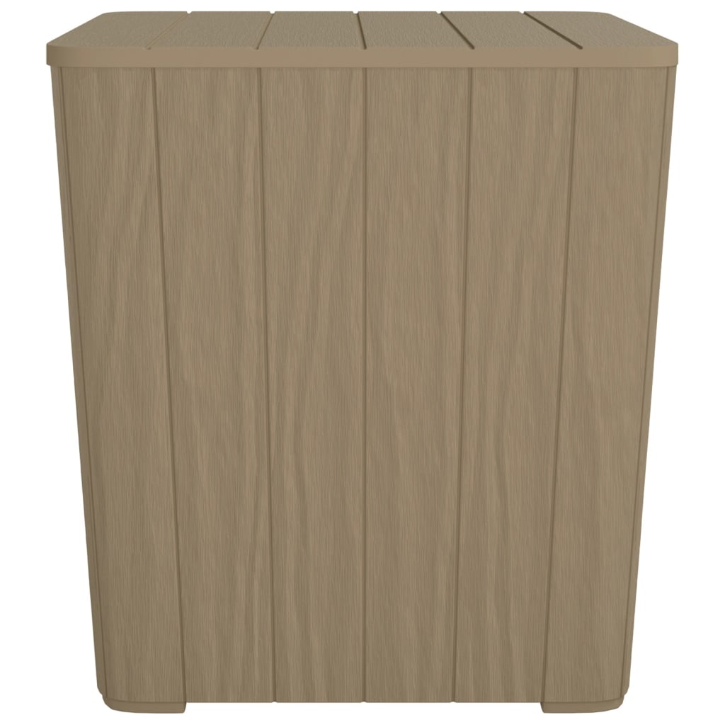 Maison Exclusive - Gartentisch Mit Abnehmbarer Tischplatte Hellbr