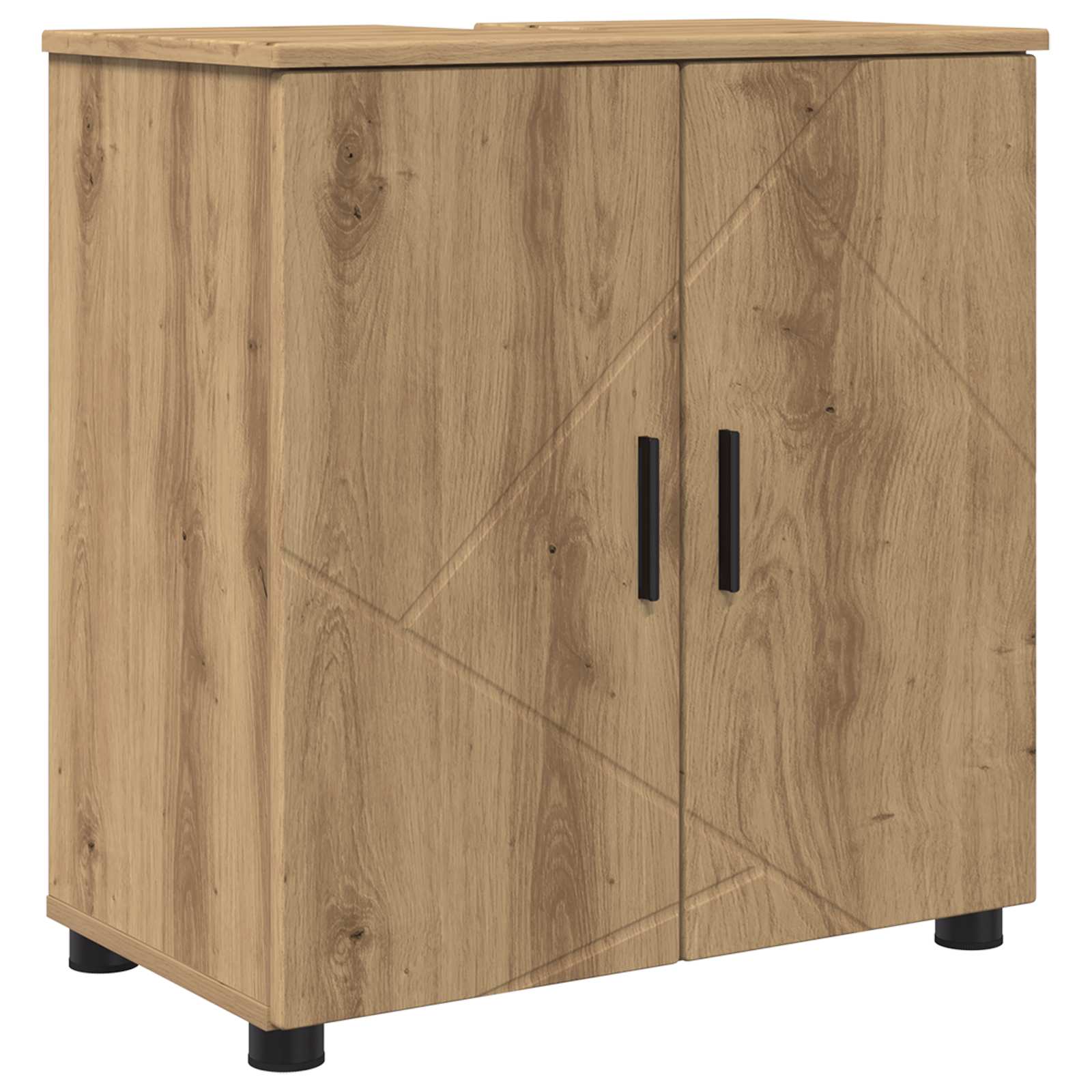 Maison Exclusive - Badezimmerschrank Artisan-eiche 61 X 35 X 64 C