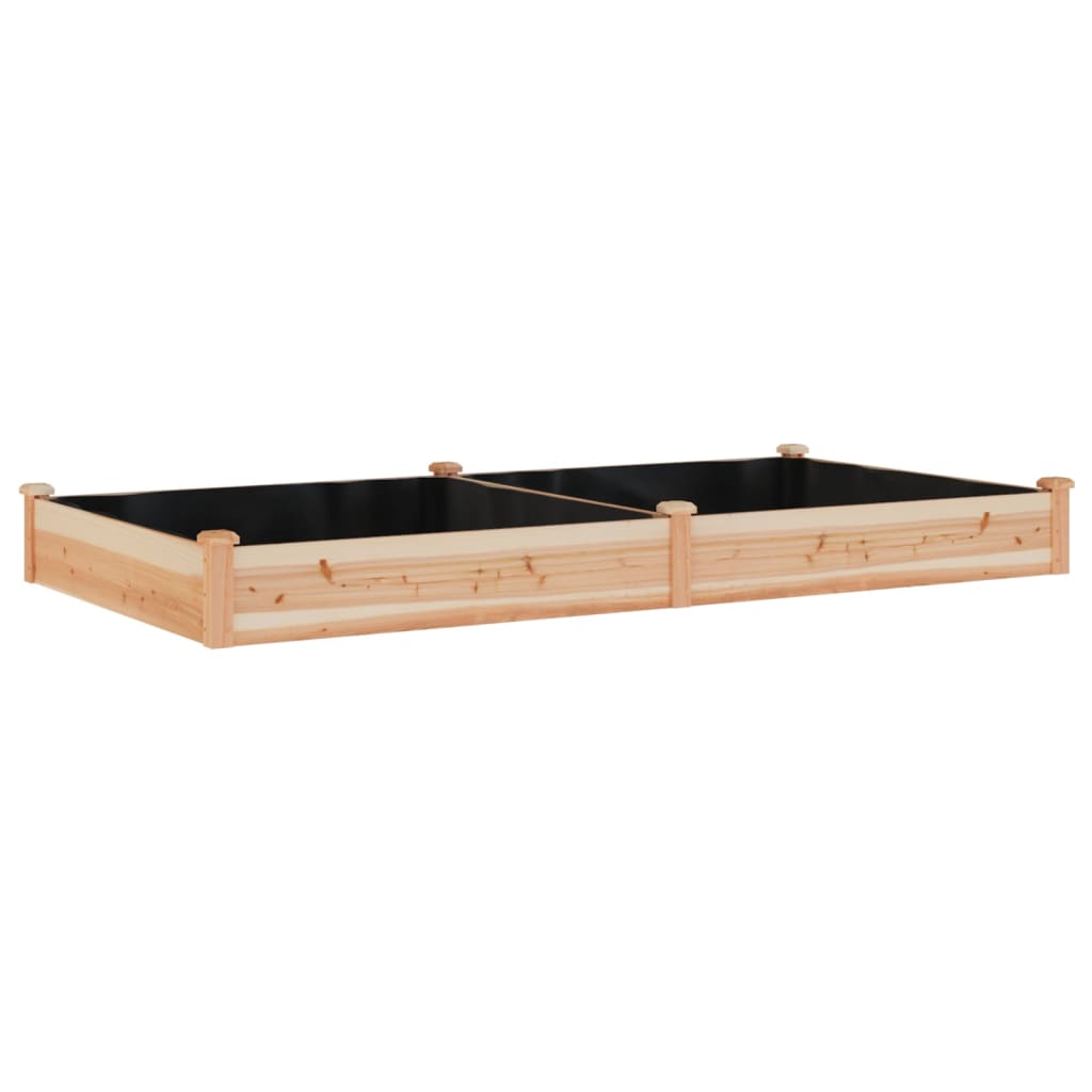 Maison Exclusive - Hochbeet Mit Einsatz 240x120x25 Cm Massivholz