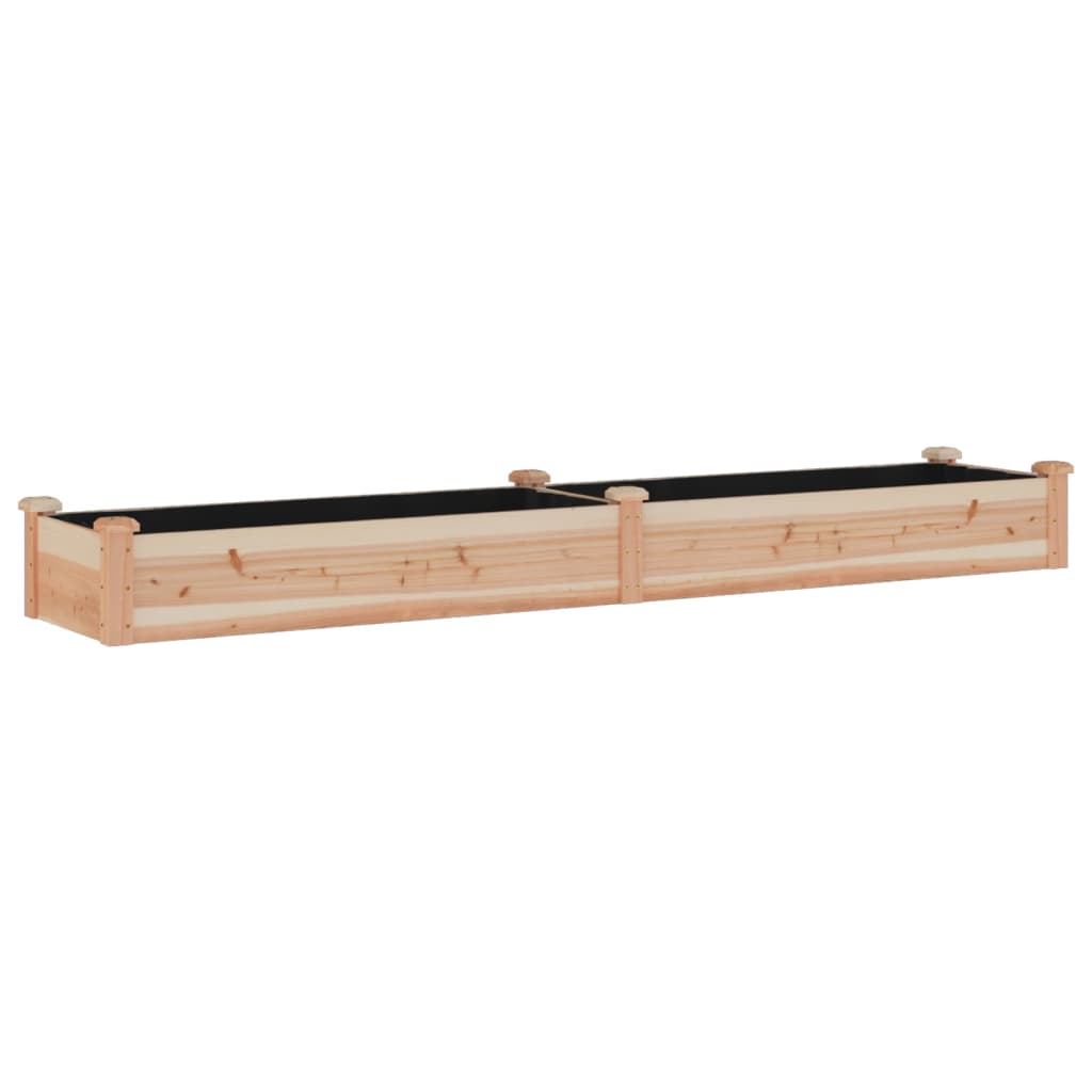 Maison Exclusive - Hochbeet Mit Einsatz 240x45x25 Cm Massivholz T