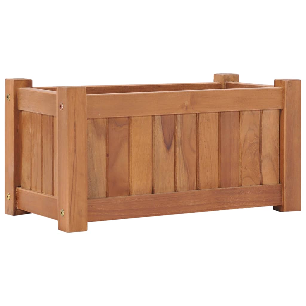 Maison Exclusive - Hochbeet 50x25x25 Cm Massivholz Teak