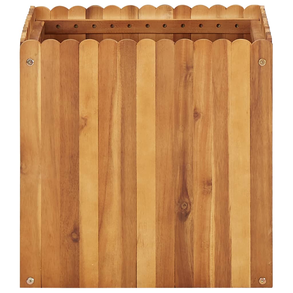 Maison Exclusive - Garten-hochbeet 50 X 50 X 50 Cm Massivholz Aka