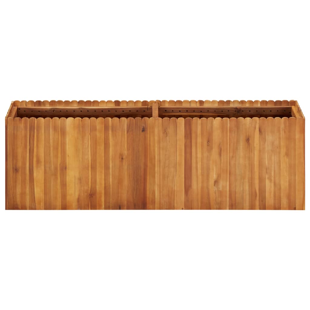 Maison Exclusive - Garten-hochbeet 150 X 30 X 50 Cm Massivholz Ak