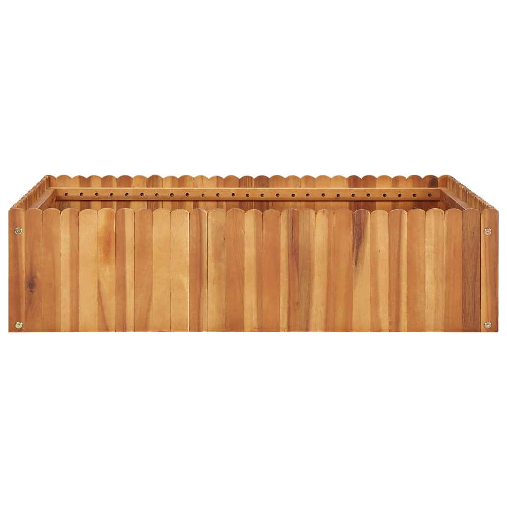 Maison Exclusive - Garten-hochbeet 100 X 100 X 25 Cm Massivholz A