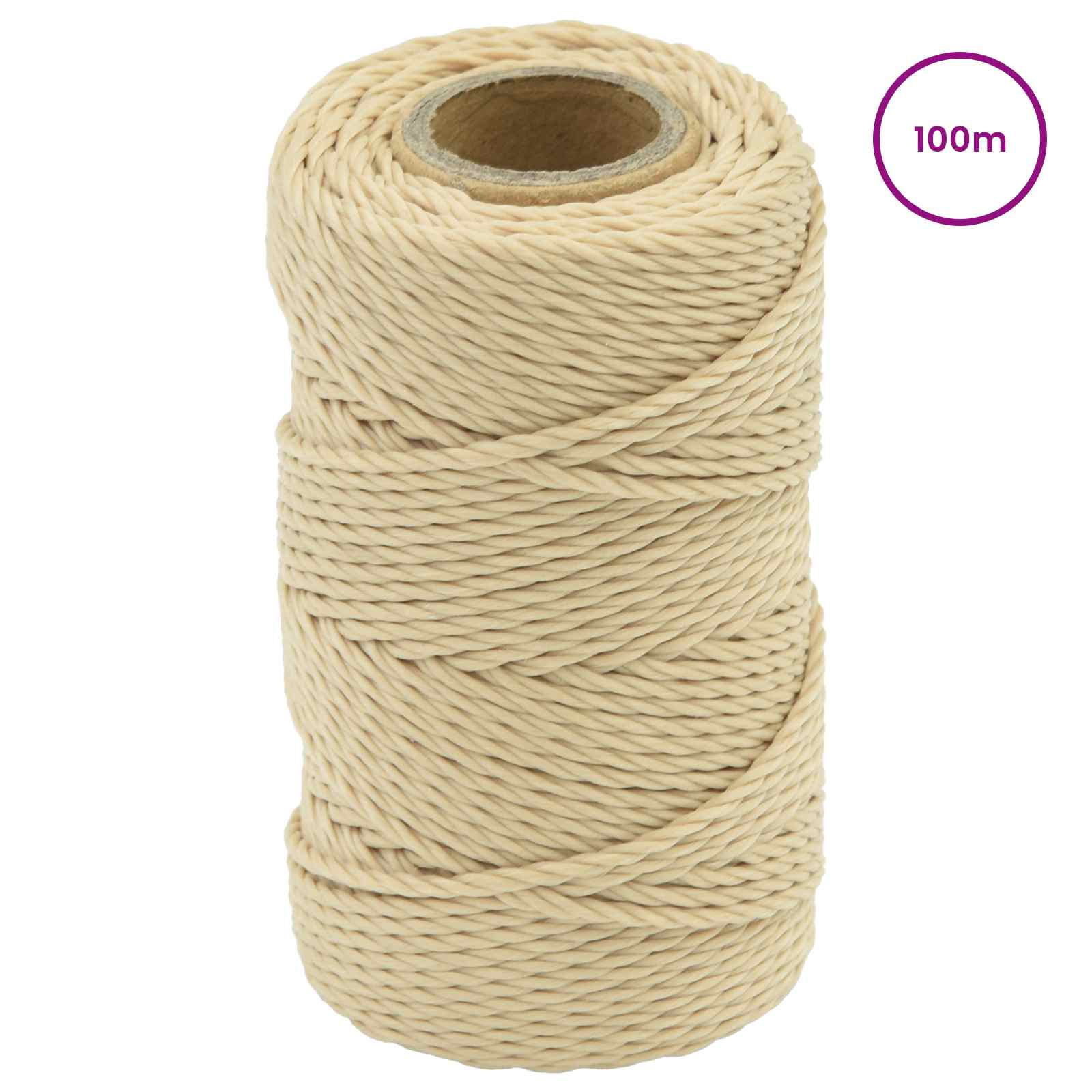 Maison Exclusive - Bootsseil 2 Mm 100 M Natur