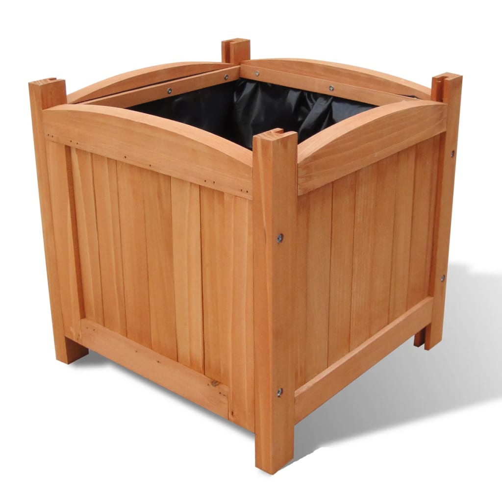 Maison Exclusive - Holz-hochbeet 30x30x30 Cm 2 Stk.