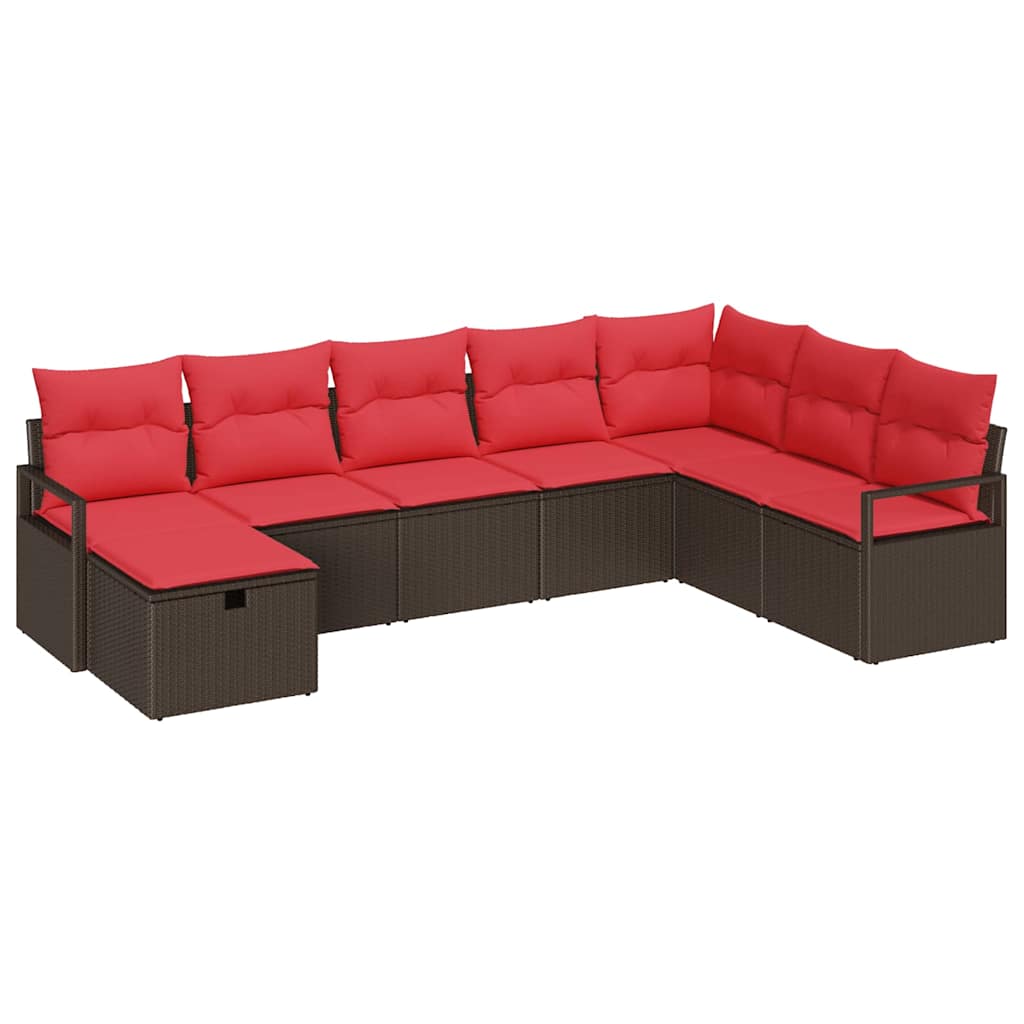 Maison Exclusive - Sofa Set 6 Stk. Poly-rattan