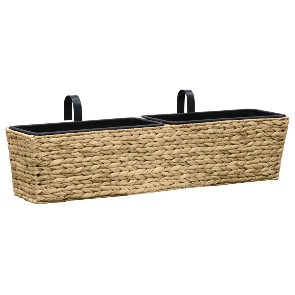Maison Exclusive - Blumenkasten 2 Stk. Wasserhyazinthe