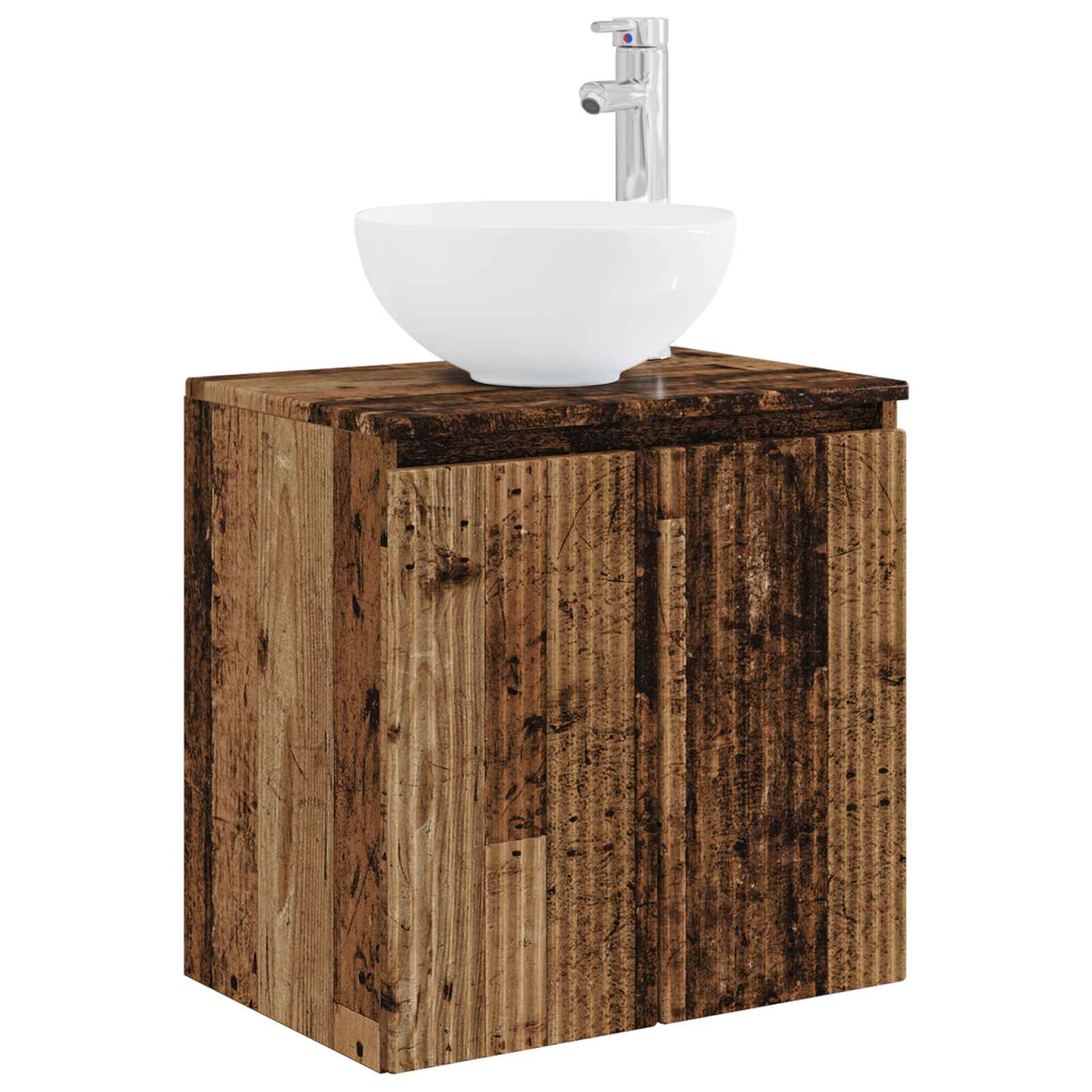 Maison Exclusive - Wandmontierte Waschtisch Altholz 49,5 X 35 X 6