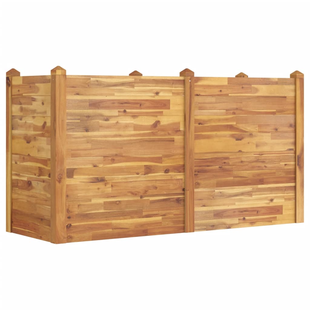 Maison Exclusive - Hochbeet 160x60x84 Cm Massivholz Akazie