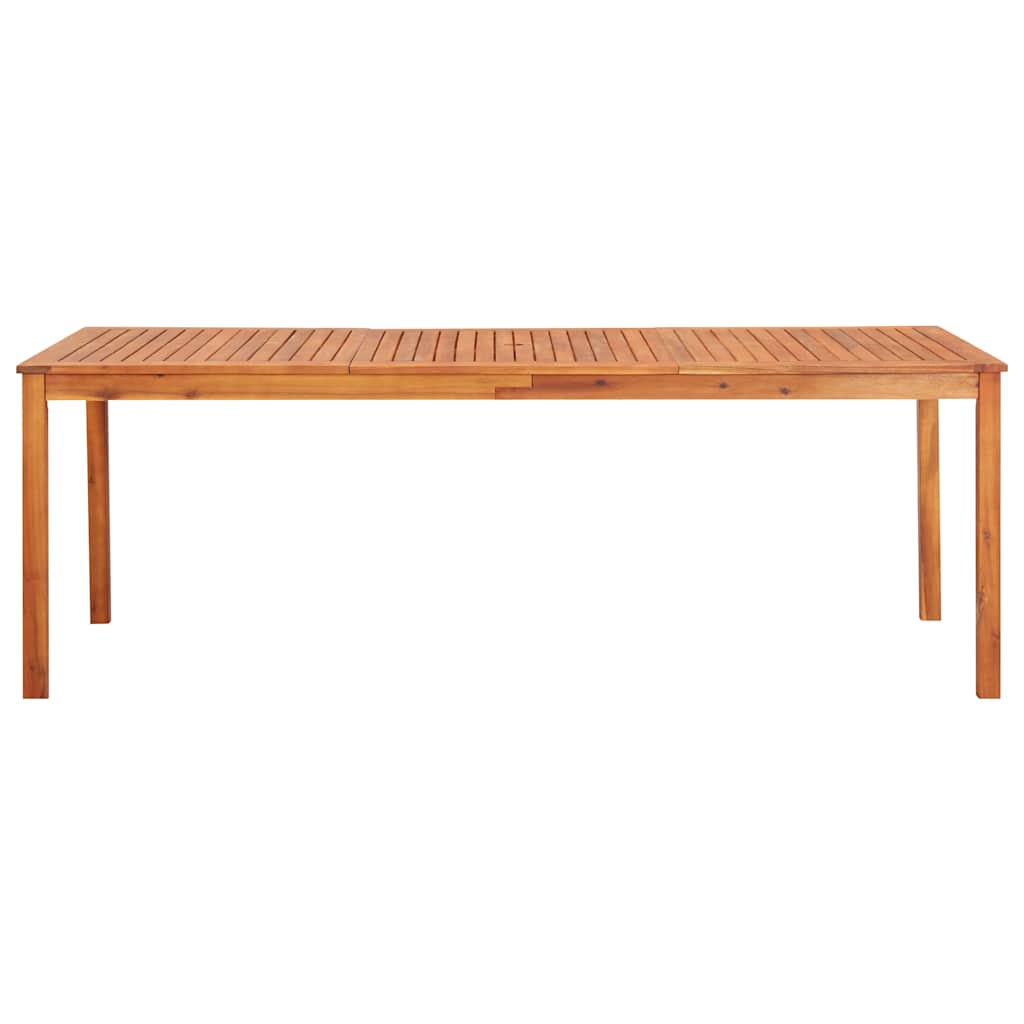 Maison Exclusive - Gartentisch 215x90x74 Cm Akazie Massivholz