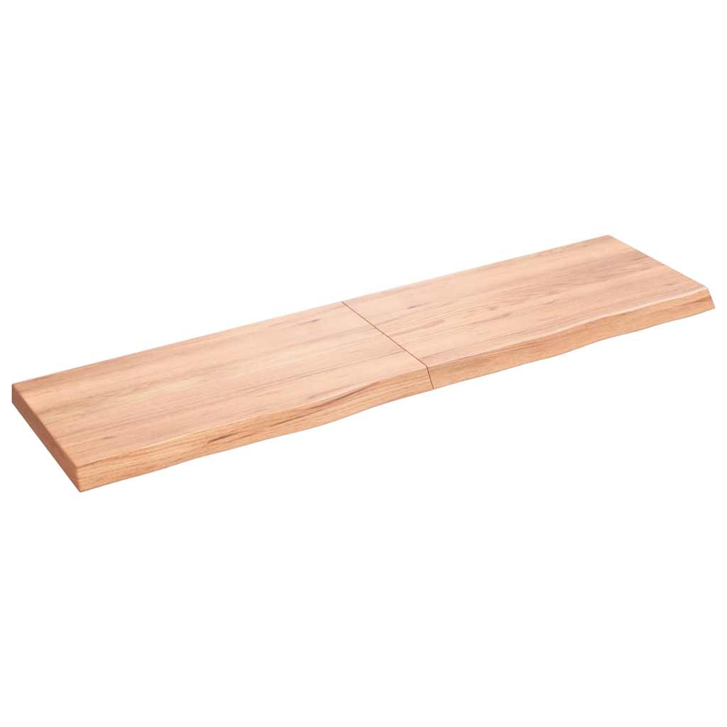 Maison Exclusive - Waschtischplatte Hellbraun 120x30x(2-4) Cm Mas