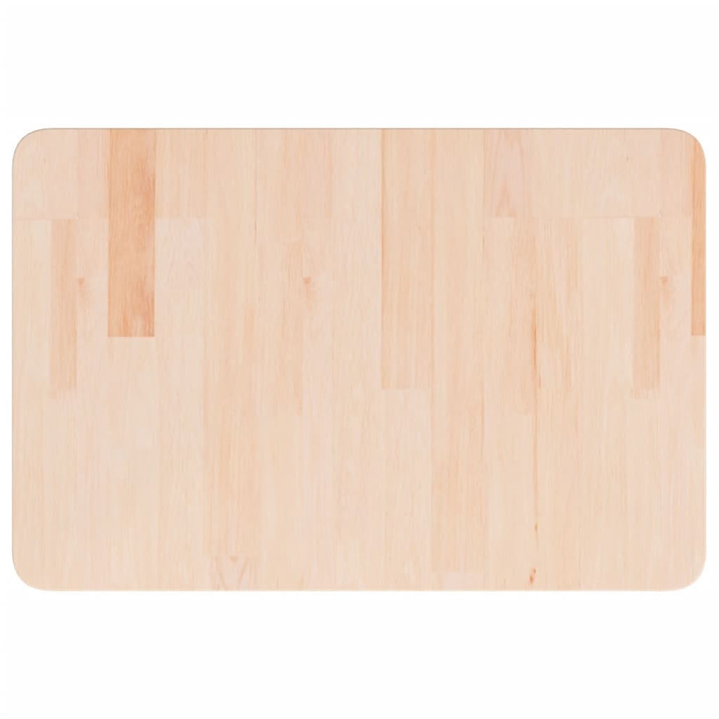 Maison Exclusive - Waschtischplatte 60x40x2,5 Cm Massivholz Unbeh