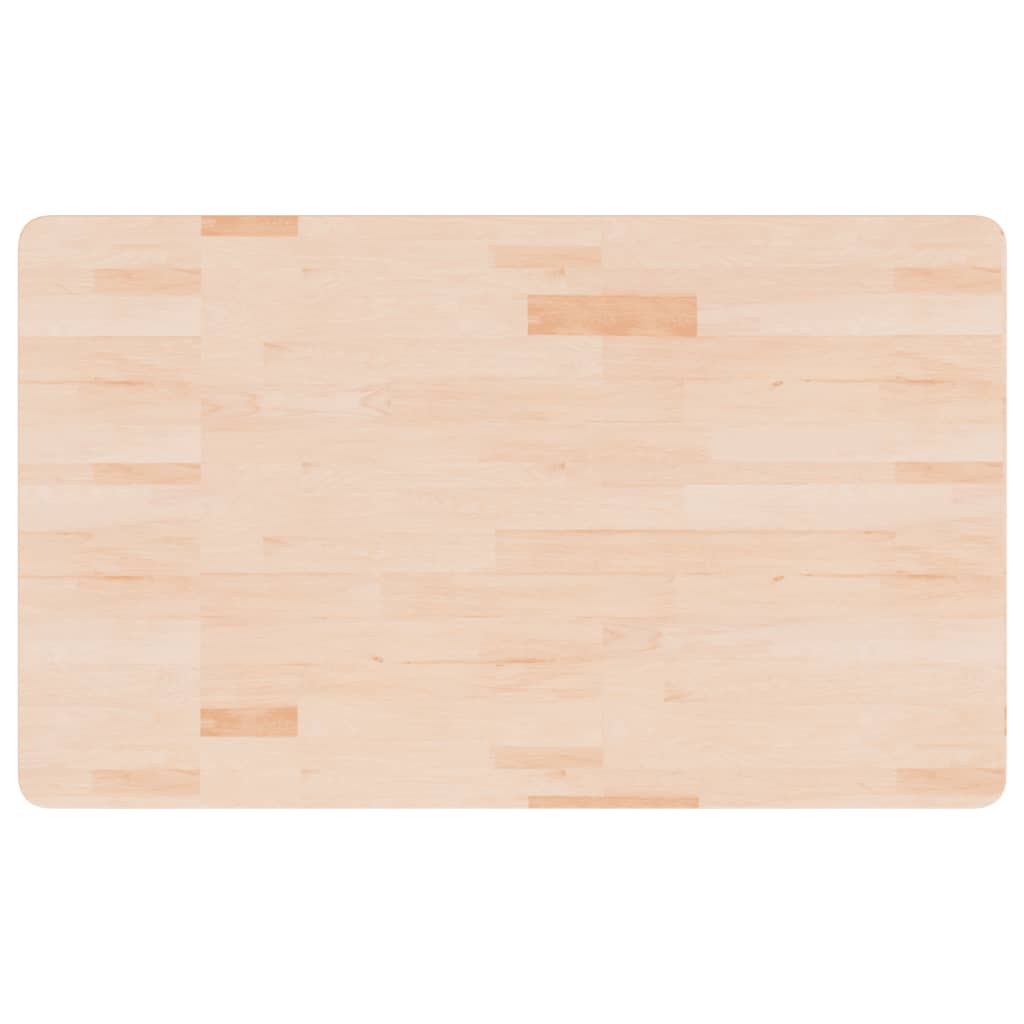 Maison Exclusive - Waschtischplatte 100x60x1,5 Cm Massivholz Unbe