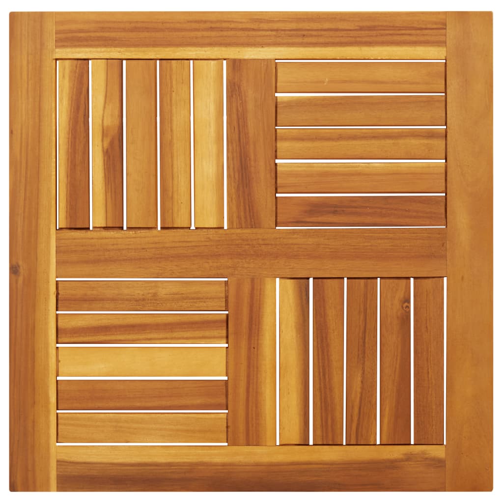Maison Exclusive - Tischplatte 60x60x2 Cm Quadratisch Massivholz