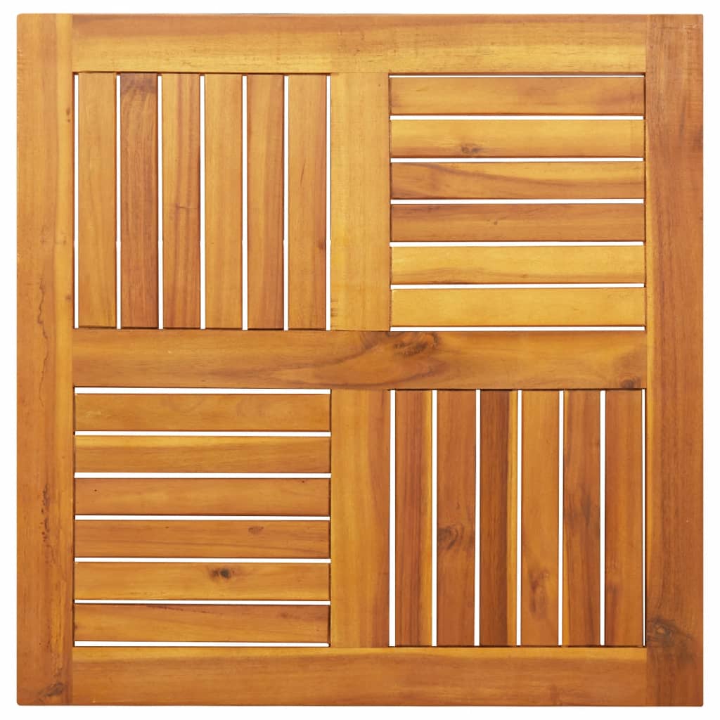 Maison Exclusive - Tischplatte 70x70x2 Cm Quadratisch Massivholz