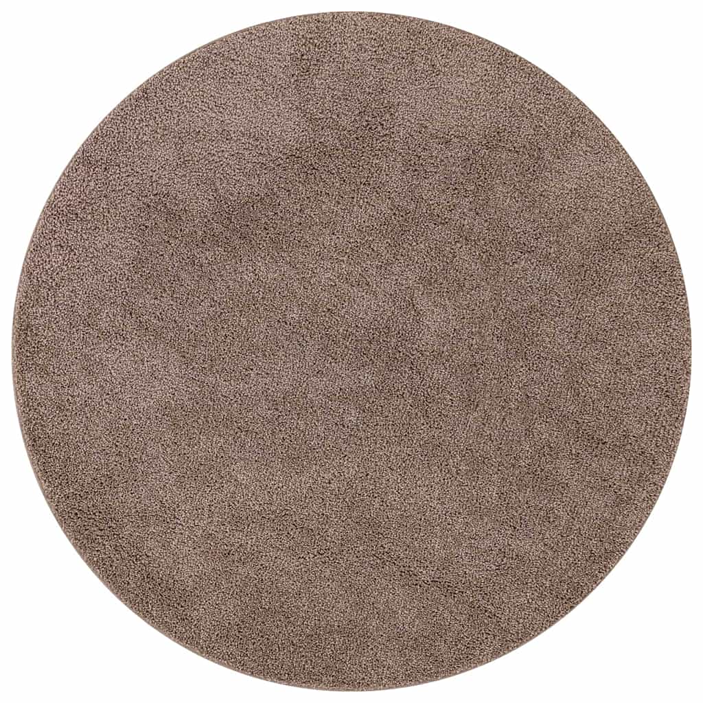 Maison Exclusive - Anti-rutsch Shaggy Teppich Braun 90 X 90 Cm Pp