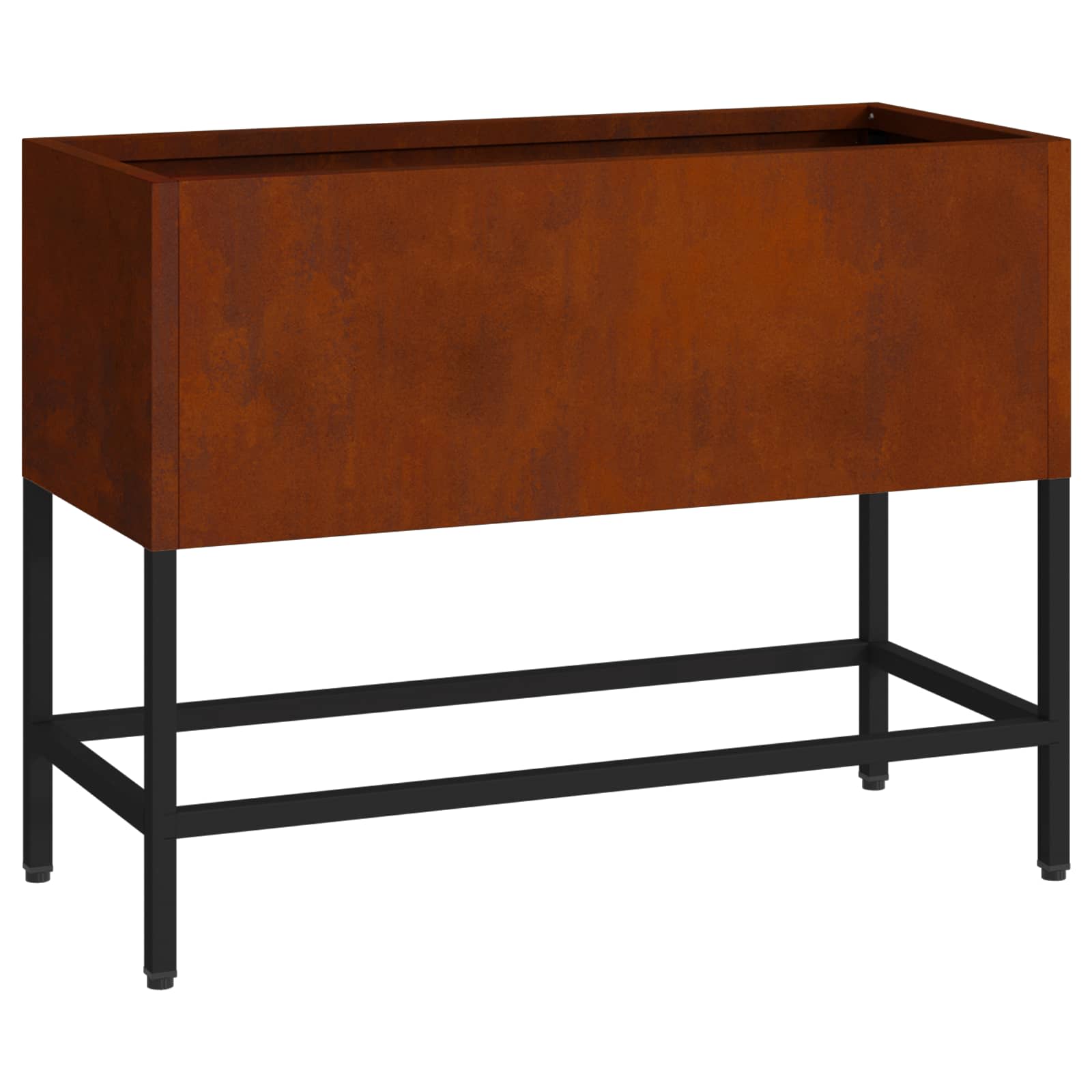 Maison Exclusive - Hochbeet Gartenpflanzer Rostig 60 X 26 X 45 Cm