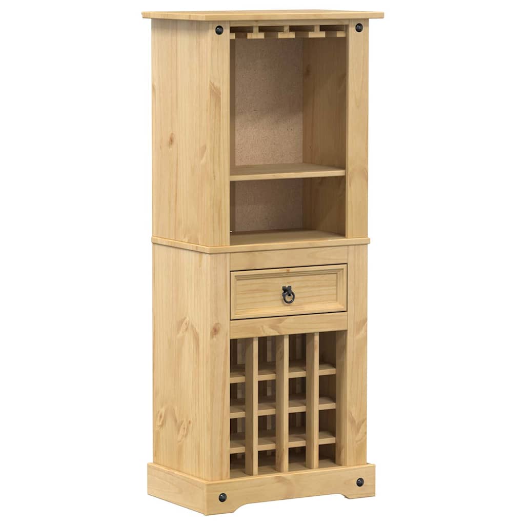 Maison Exclusive - Weinregal Corona 56x35x134,5 Cm Massivholz Kie
