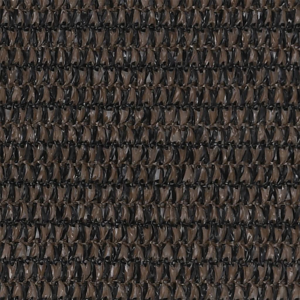 Maison Exclusive - Balkon-sichtschutz Braun 120x400 Cm Hdpe