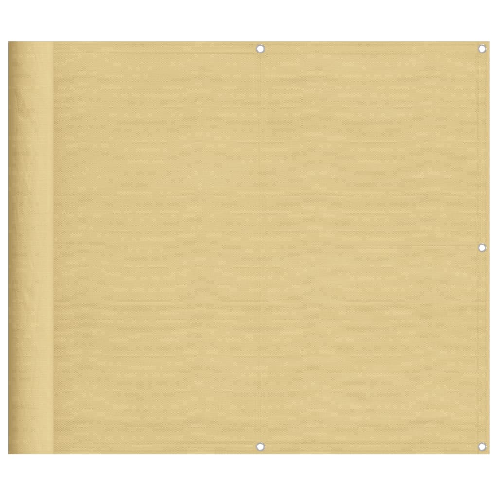 Maison Exclusive - Balkon-sichtschutz Sandfarben 90x500 Cm 100% P