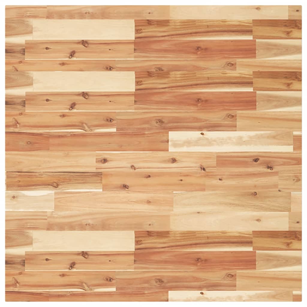 Maison Exclusive - Tischplatte Quadratisch 80x80x4 Cm Massivholz