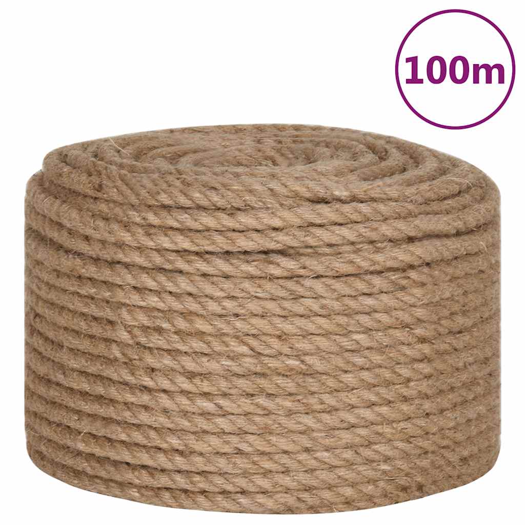 Maison Exclusive - Seil 100% Jute 10 Mm 100 M