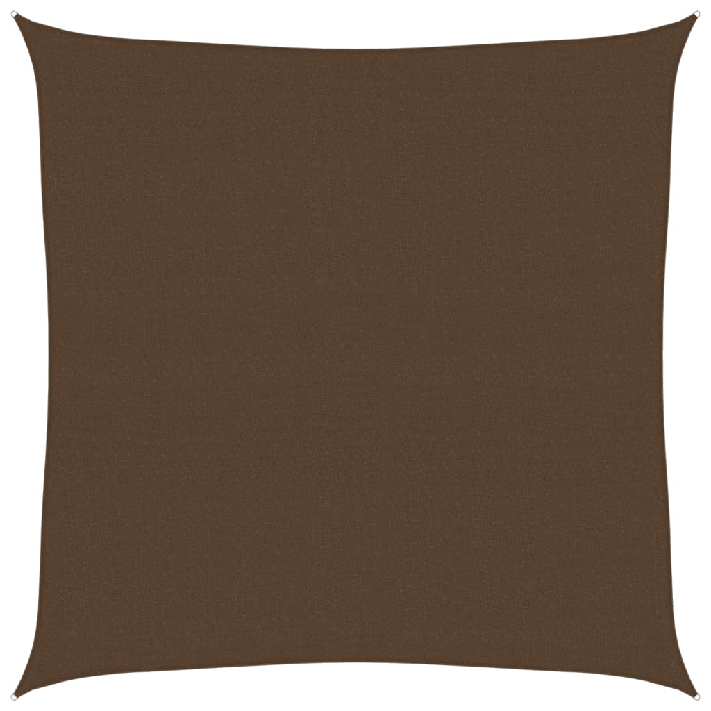 Maison Exclusive - Sonnensegel 160 G/m² Braun 5x5 M Hdpe