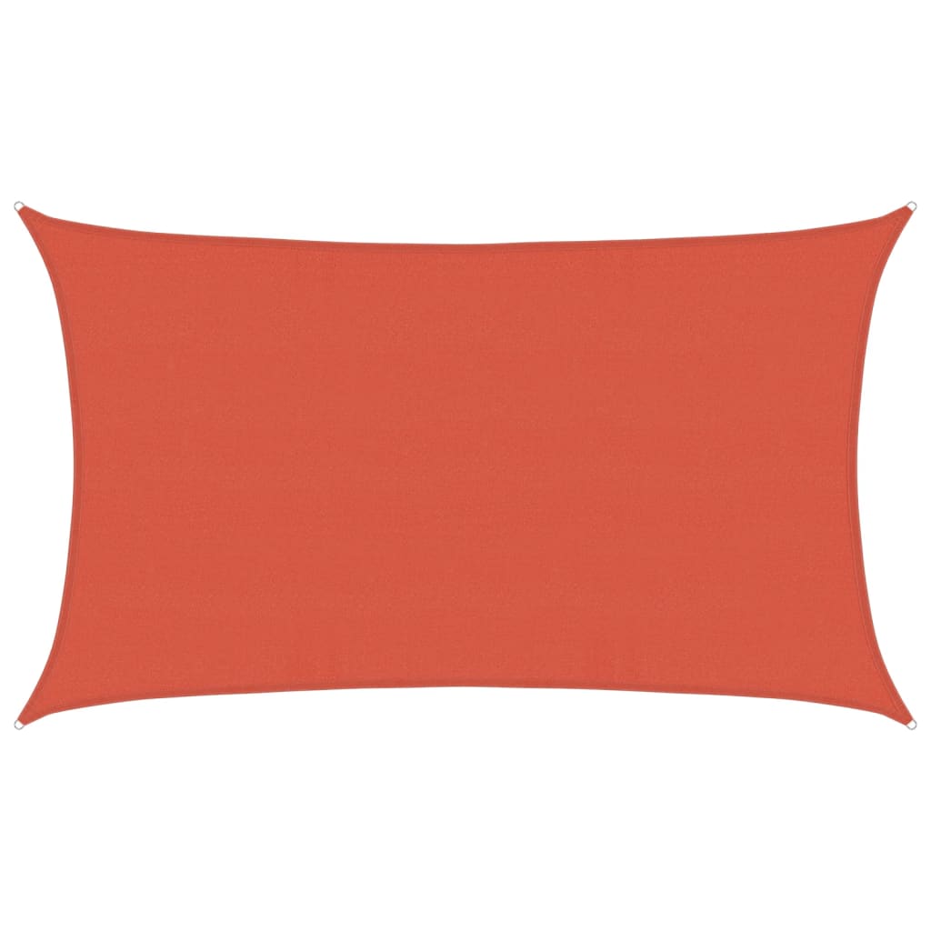 Maison Exclusive - Sonnensegel 160 G/m² Terrakottarot 5x8 M Hdpe
