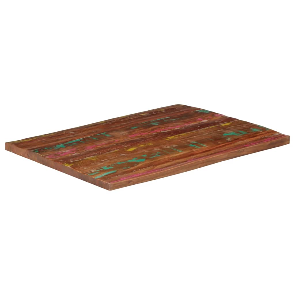 Maison Exclusive - Tischplatte 100x80x2,5 Cm Rechteckig Altholz M