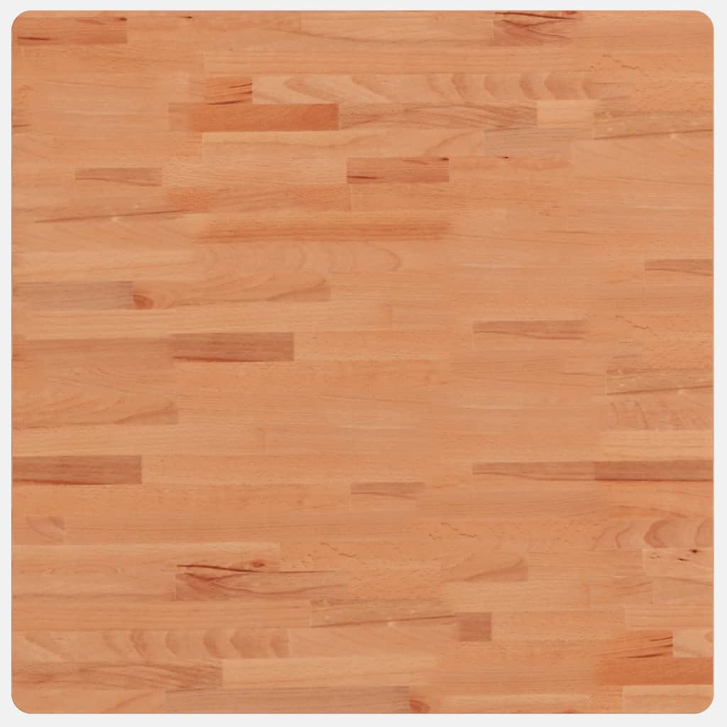 Maison Exclusive - Tischplatte 70x70x1,5 Cm Quadratisch Massivhol