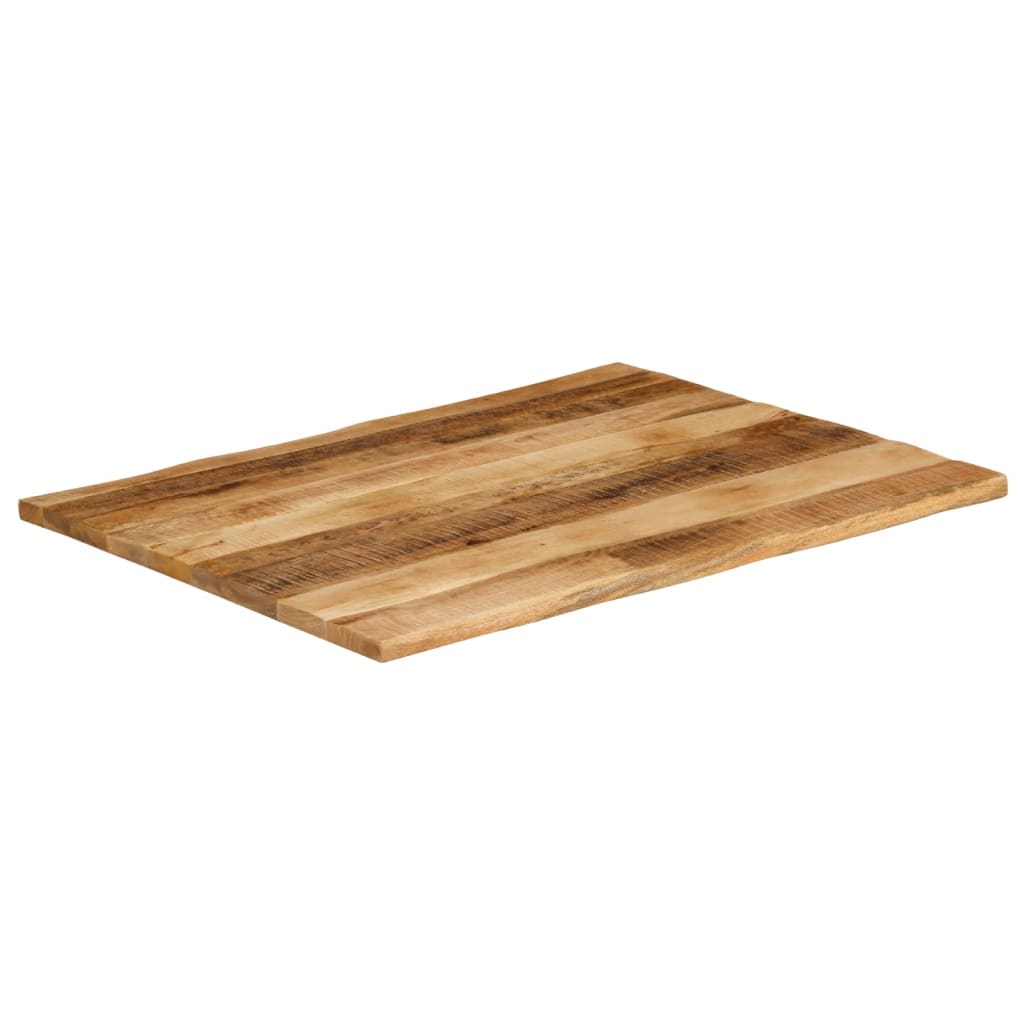 Maison Exclusive - Tischplatte Mit Baumkante 100x80x2,5 Cm Raues