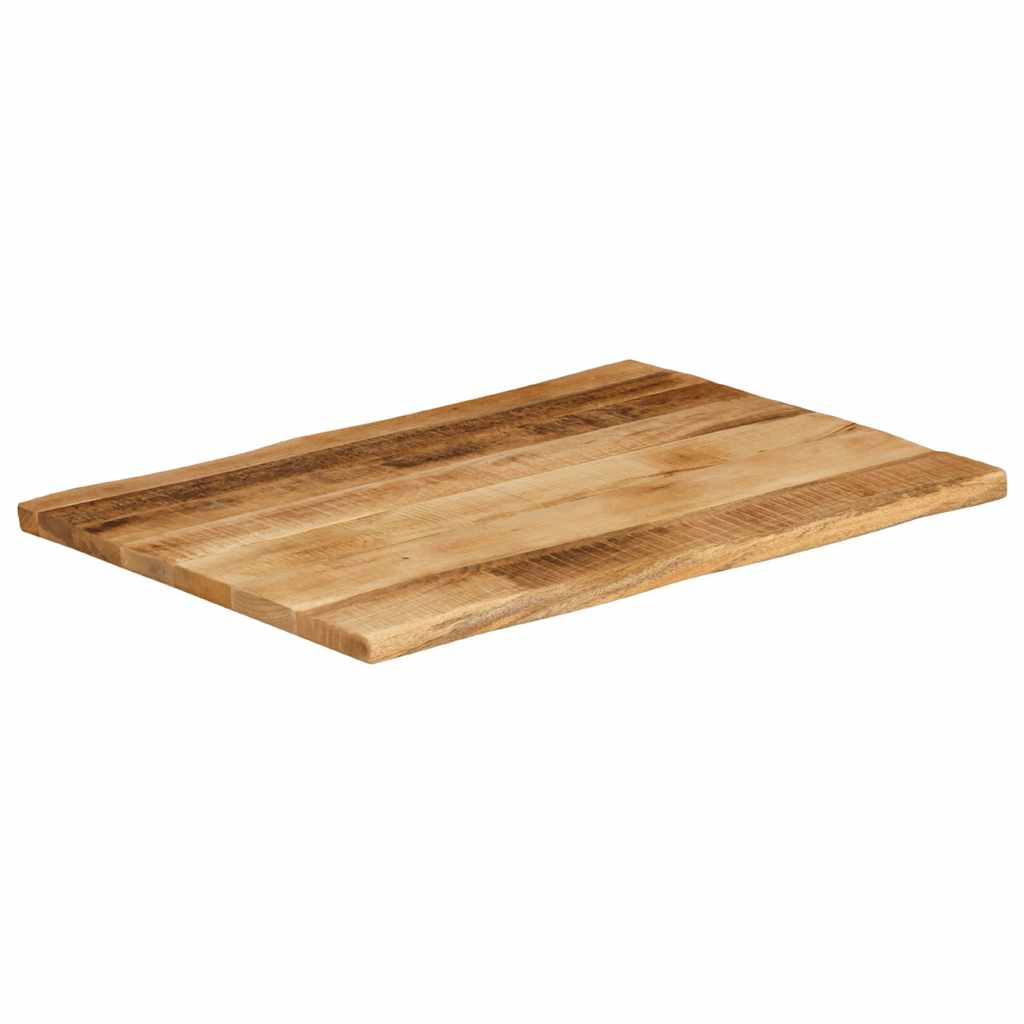 Maison Exclusive - Tischplatte Mit Baumkante 80x60x2,5 Cm Raues M
