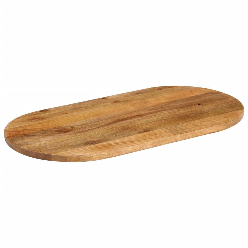 Maison Exclusive - Tischplatte 90x40x3,8 Cm Oval Massivholz Mango