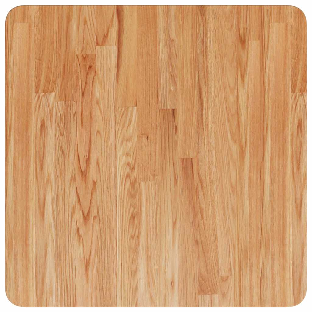 Maison Exclusive - Tischplatte Quadratisch Hellbraun 50x50x1,5cm