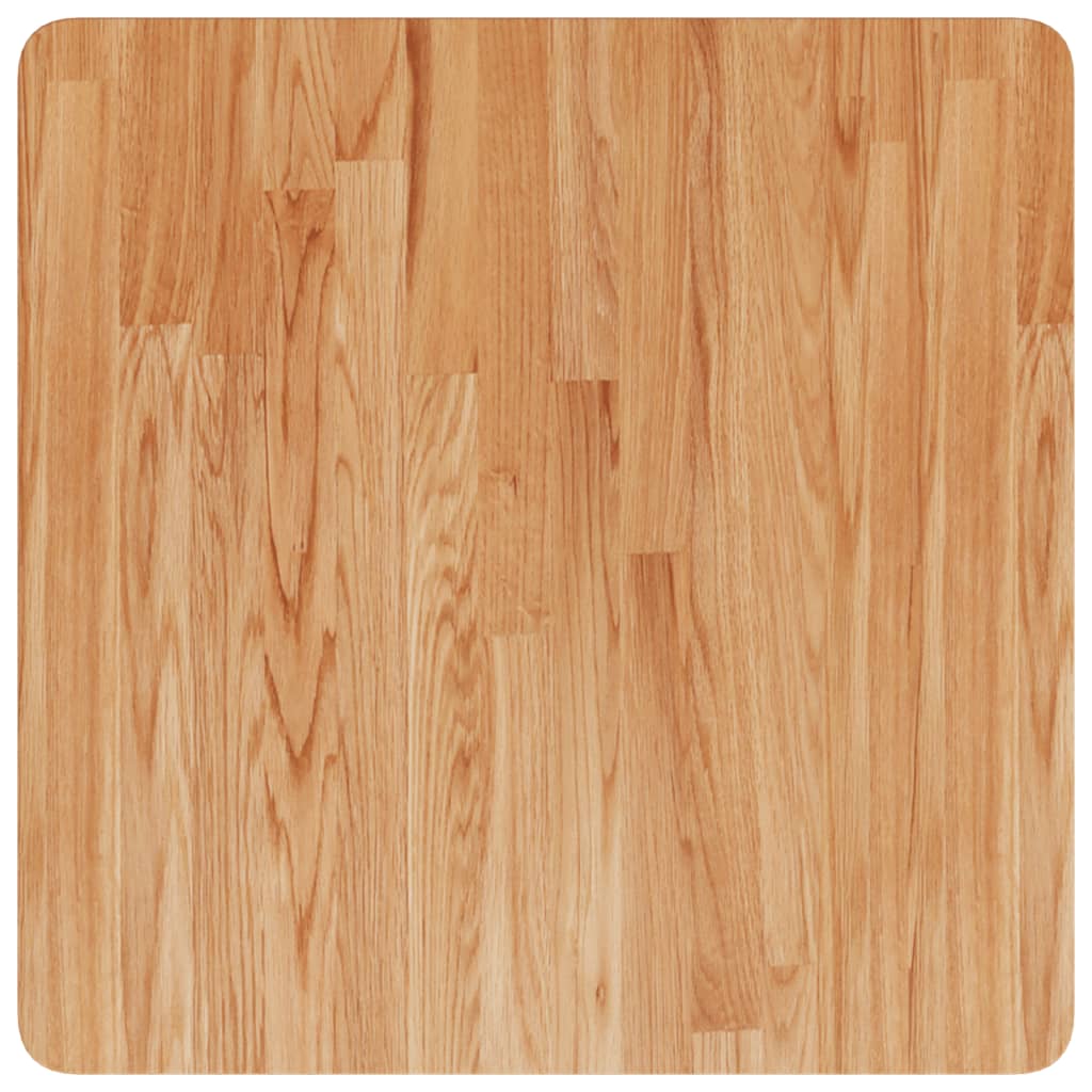 Maison Exclusive - Tischplatte Quadratisch Hellbraun 60x60x2,5cm