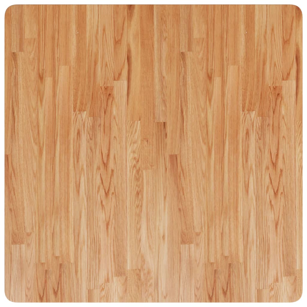 Maison Exclusive - Tischplatte Quadratisch Hellbraun 80x80x2,5cm