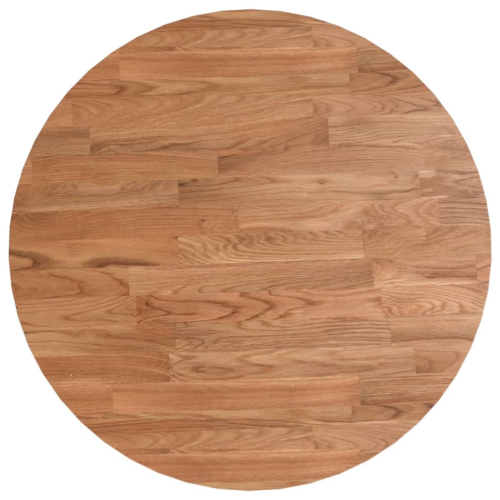 Maison Exclusive - Runde Tischplatte Hellbraun Ø40x1,5 Cm Behande