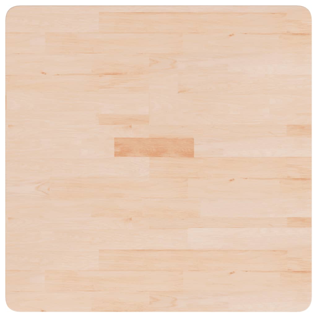 Maison Exclusive - Tischplatte Quadratisch 70x70x2,5 Cm Eichenhol