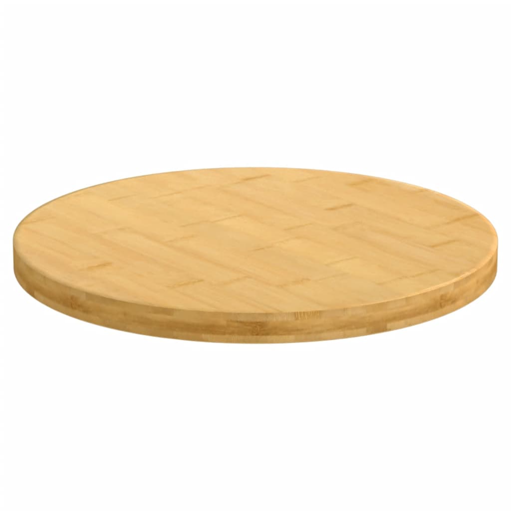 Maison Exclusive - Tischplatte Ø40x2,5 Cm Bambus