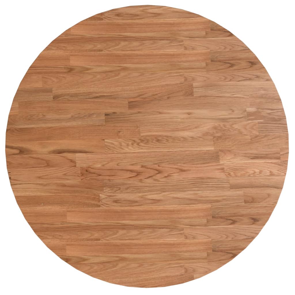 Maison Exclusive - Runde Tischplatte Hellbraun Ø60x1,5 Cm Behande