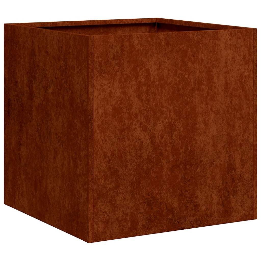 Maison Exclusive - Pflanzkübel Rostig 40x40x40 Cm Wetterfester St